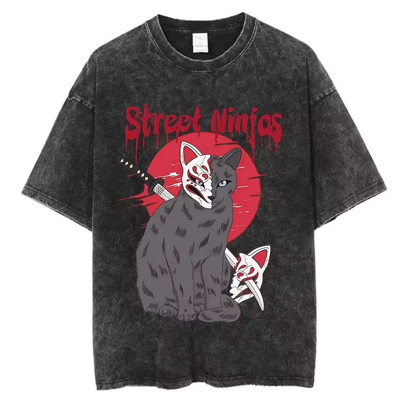 Новинка: Мужская футболка с графическим принтом, винтажная, с эффектом потертости, с изображением кошки, для мужчин
Новинка: Мужская футболка с графическим принтом, винтажная, с эффектом потертости, с изображением кошки, для мужчин