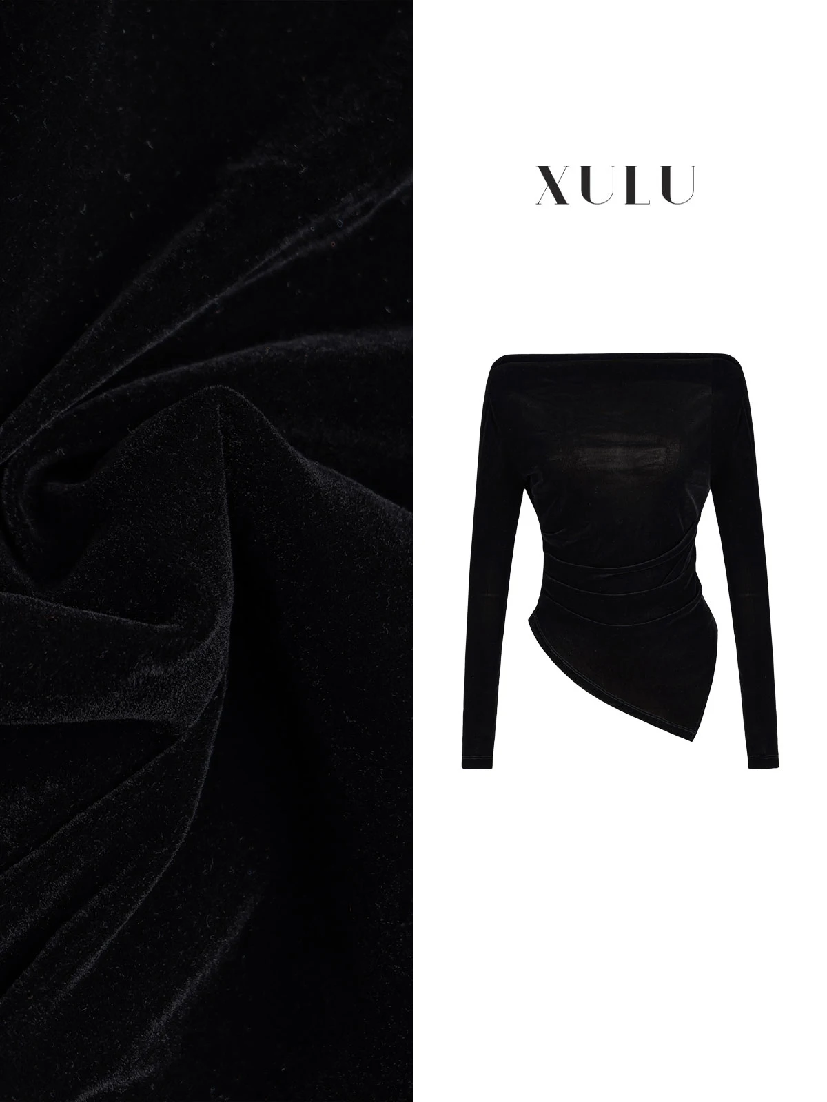 XULU Original Commuter Bla Velvet Base irt Sexy One-oulder Long Sve Asymmetrical Top Women's Faion T-irt
XULU Original Commuter Bla Velvet Base irt Sexy One-oulder Long Sve Asymmetrical Top Women's Faion T-irt