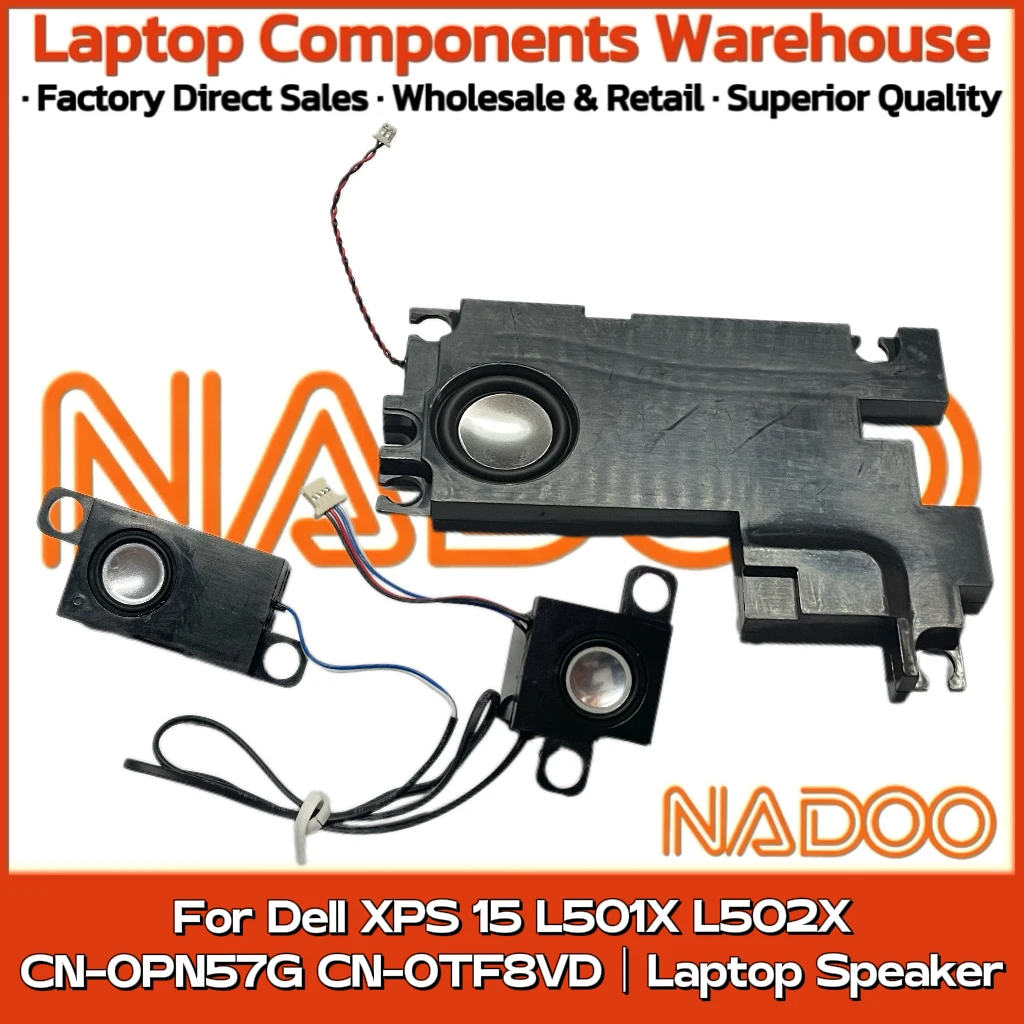 Новый оригинальный аудиодинамик для ноутбука Dell XPS 15 L501X L502X CN-0PN57G CN-0TF8VD, встроенный динамик, аудиосистема
Новый оригинальный аудиодинамик для ноутбука Dell XPS 15 L501X L502X CN-0PN57G CN-0TF8VD, встроенный динамик, аудиосистема