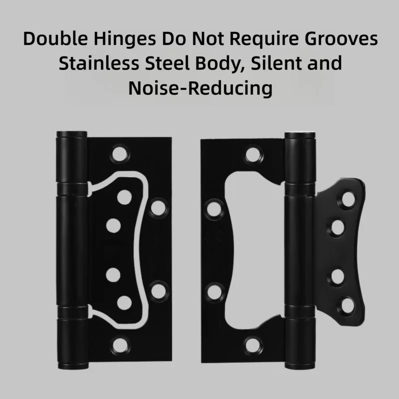 Mother-Child Door & Window Hinges with Embedded, Slotless Design - No Left/Right Differentiation
Mother-Child Door & Window Hinges with Embedded, Slotless Design - No Left/Right Differentiation