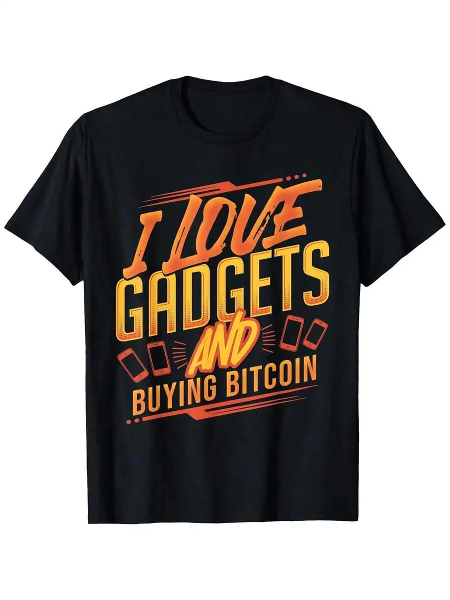 I Love Gadgets And Buying Bitcoin Tech Geek T-Shirt
I Love Gadgets And Buying Bitcoin Tech Geek T-Shirt