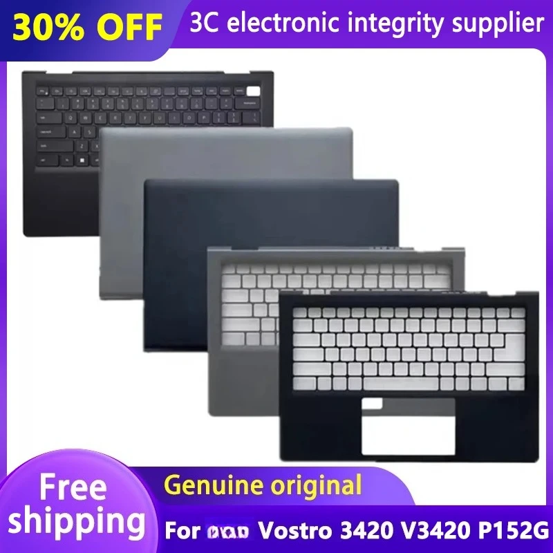 New Laptop Case For Vostro 3420 V3420 P152G LCD Back Cover Palmrest Keyboard Bottom Case Upper Top Housing 0M00R9 0HXH59 
New Laptop Case For Vostro 3420 V3420 P152G LCD Back Cover Palmrest Keyboard Bottom Case Upper Top Housing 0M00R9 0HXH59