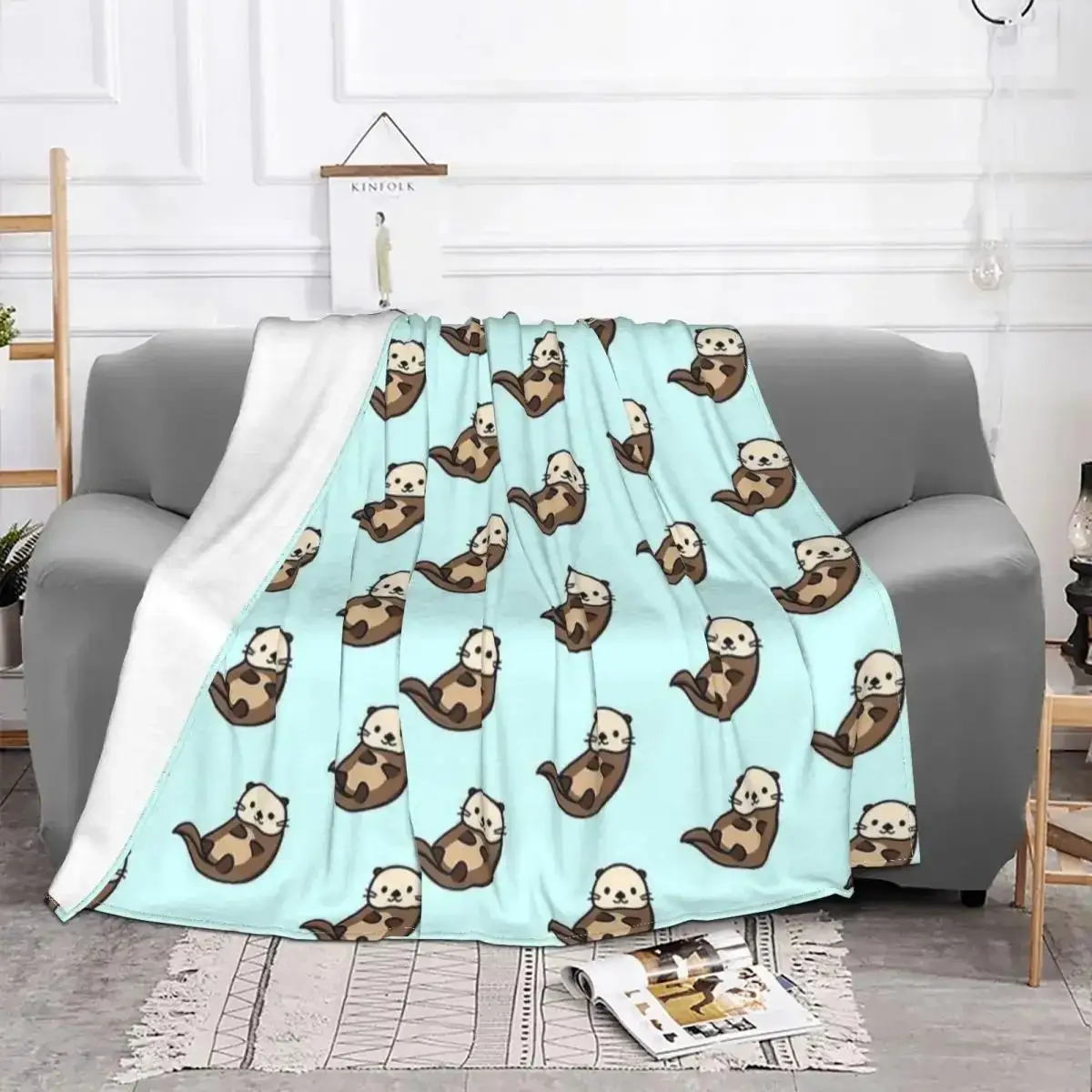 Kawaii Sea Otters Plaid Fleece Throw Blanket Cute Animal Print Lightweight Quilt for Sofa Travel Spring and Autumn Home Textile
Kawaii Sea Otters Plaid Fleece Throw Blanket Cute Animal Print Lightweight Quilt for Sofa Travel Spring and Autumn Home Textile