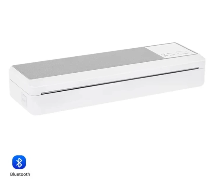 New A Lightweight and Portable A4 Thermal Printer with Bluetooth Imprint Can Print Photos and Images
New A Lightweight and Portable A4 Thermal Printer with Bluetooth Imprint Can Print Photos and Images