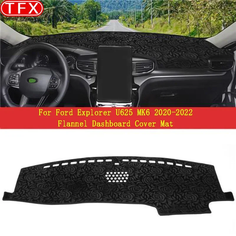 Flannel Car Dashboard Cover DashMat Carpet Dashmat For Ford Explorer U625 MK6 2020-2022 Pad Sunshade Cushion Rug Accessories
Flannel Car Dashboard Cover DashMat Carpet Dashmat For Ford Explorer U625 MK6 2020-2022 Pad Sunshade Cushion Rug Accessories