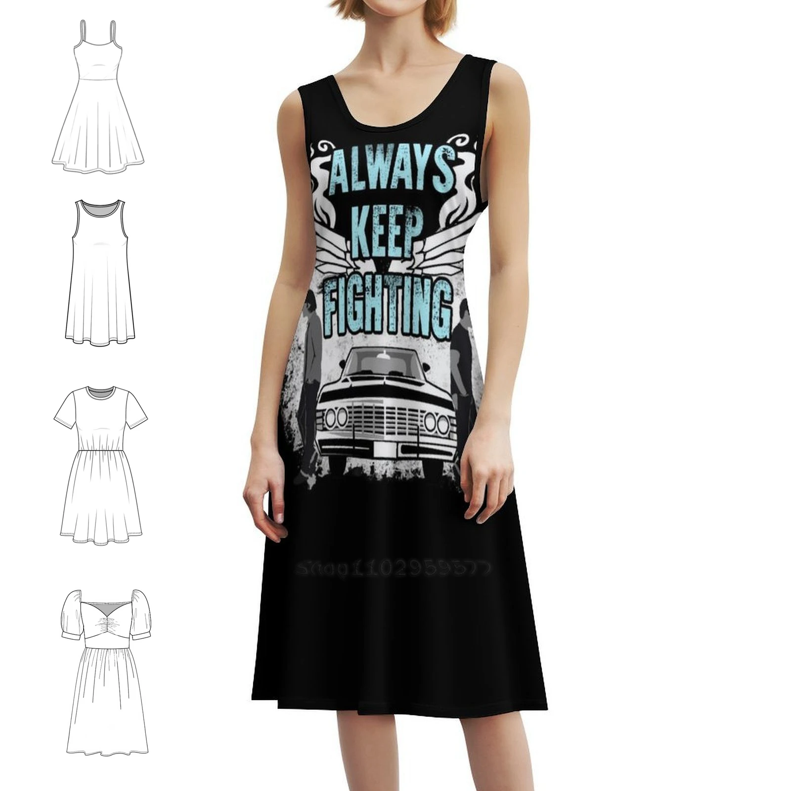 Богемное платье без рукавов Keep Fighting для женщин, пляжные вечерние платья с принтом, всегда Keep Fighting Spn, сверхъестественное женское платье
Богемное платье без рукавов Keep Fighting для женщин, пляжные вечерние платья с принтом, всегда Keep Fighting Spn, сверхъестественное женское платье