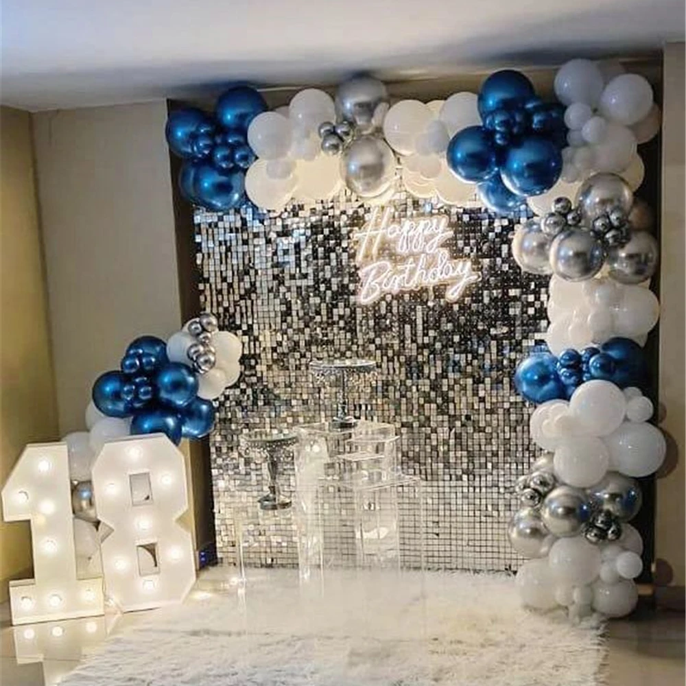 12 Pcs Shimmer Sequare Sequins Wall for Glitter Curtain Backdrop Wedding Marriage Celebration Graduation Valentine's Day Decor
12 Pcs Shimmer Sequare Sequins Wall for Glitter Curtain Backdrop Wedding Marriage Celebration Graduation Valentine's Day Decor