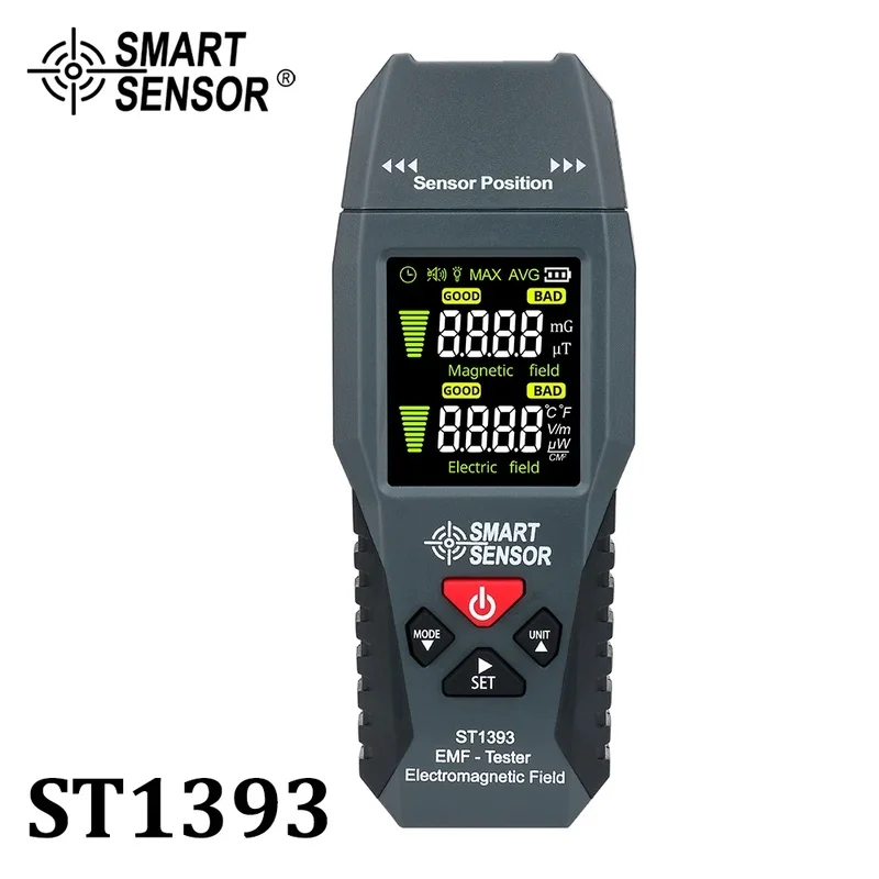 Digital Electromagnetic Field Radiation Tester with Magnetic and Electric Strength Measurement and Temperature Sensor
Digital Electromagnetic Field Radiation Tester with Magnetic and Electric Strength Measurement and Temperature Sensor