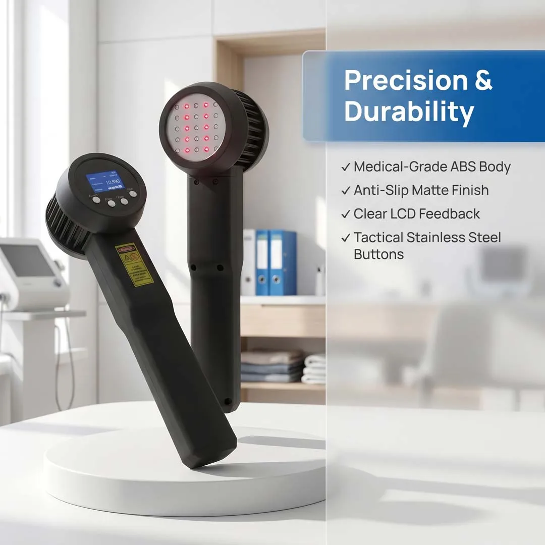 5W MLS Laser Therapy Machine Pulsed LLLT 808nm 650nm Medical Laser for Post-Surgical Recovery Wound Healing Pain Relief
5W MLS Laser Therapy Machine Pulsed LLLT 808nm 650nm Medical Laser for Post-Surgical Recovery Wound Healing Pain Relief