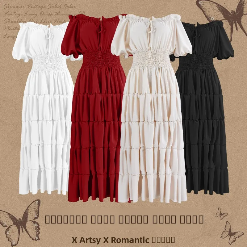 Женский длинный средневековый сценический костюм эпохи Возрождения, нижнее белье на Хэллоуин, ролевая одежда Dr, внутренняя этническая сценическая одежда
Женский длинный средневековый сценический костюм эпохи Возрождения, нижнее белье на Хэллоуин, ролевая одежда Dr, внутренняя этническая сценическая одежда