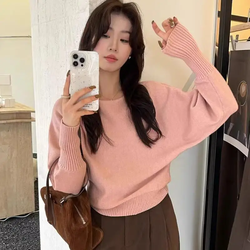 Модный и милый женский свитер с круглым вырезом, новинка весны и осени, оверсайз, повседневный, из мягкого хлопкового трикотажа, пуловер
Модный и милый женский свитер с круглым вырезом, новинка весны и осени, оверсайз, повседневный, из мягкого хлопкового трикотажа, пуловер