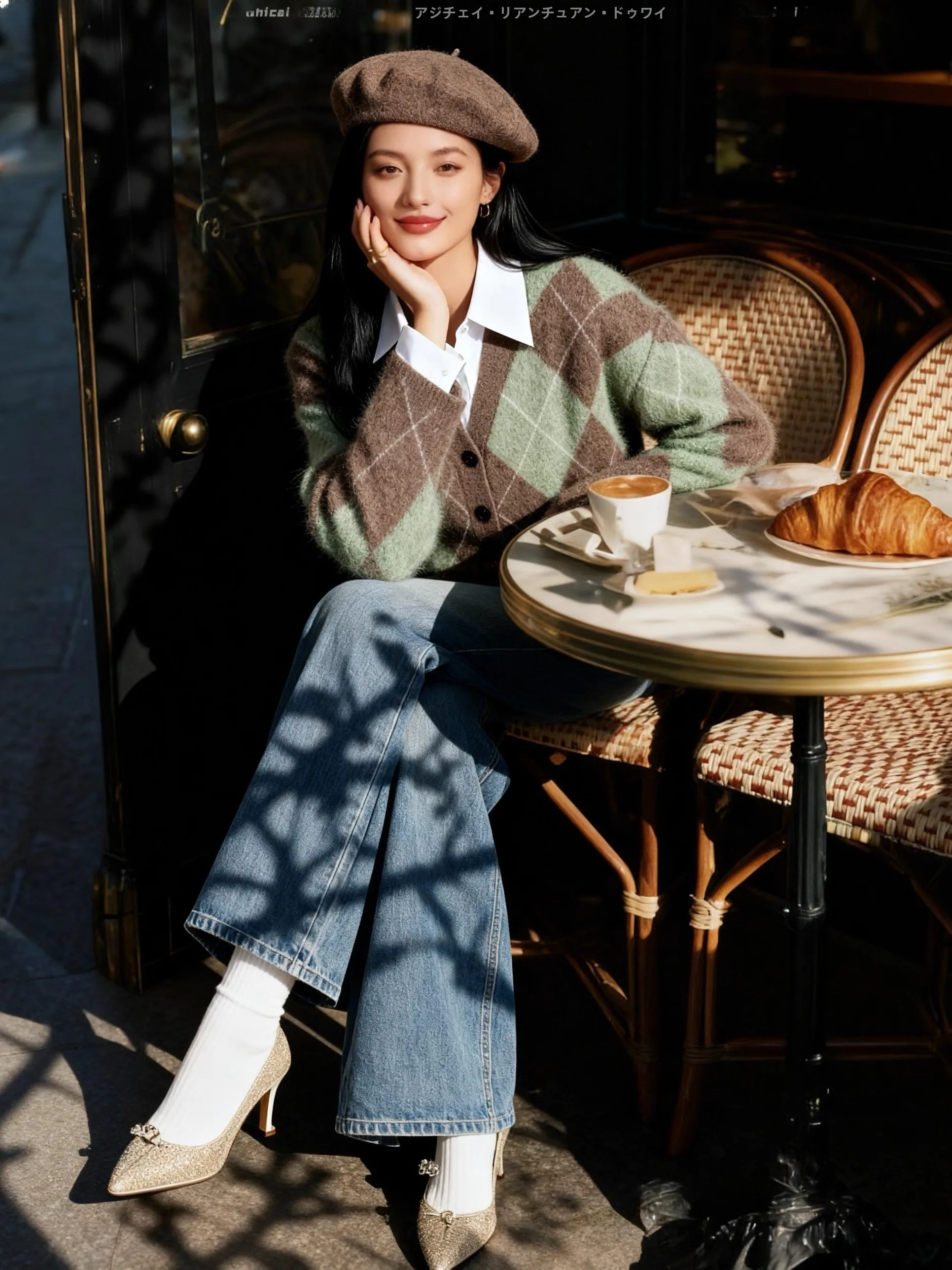 Autumn Winter High Gauge 100 Wool Fluffy Knit Sweater Embroidered Diamond Pattern Loose Fit Soft Luxury Style Ladies Sweater
Autumn Winter High Gauge 100 Wool Fluffy Knit Sweater Embroidered Diamond Pattern Loose Fit Soft Luxury Style Ladies Sweater