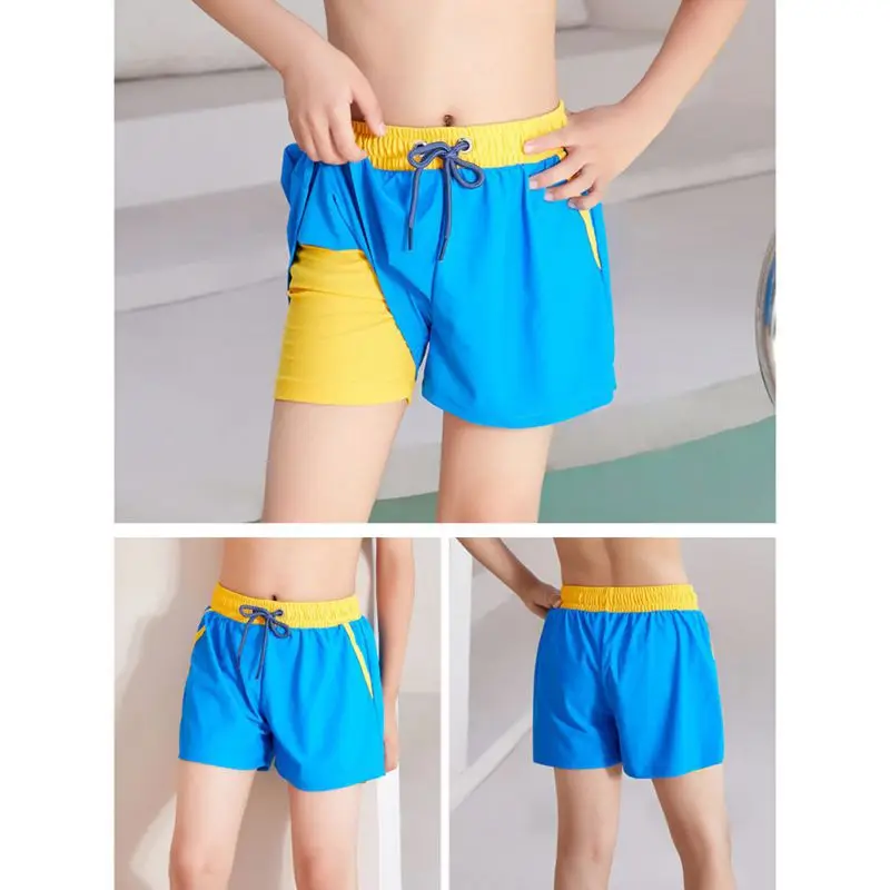 Children Boys Swim Trunks Double Layer Surfing Diving Scuba Snorkeling Shorts Summer Vacation Short Pants Loose Swim Pants
Children Boys Swim Trunks Double Layer Surfing Diving Scuba Snorkeling Shorts Summer Vacation Short Pants Loose Swim Pants