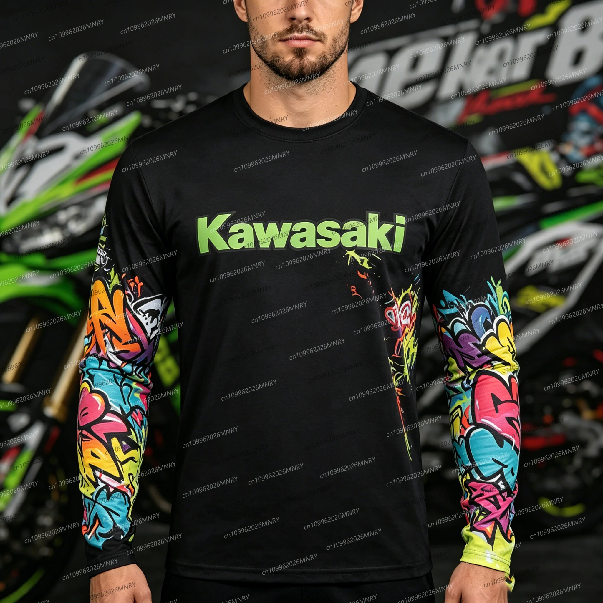 Men's long-sleeve t-shirt MOTO Sleeve Shirt Kawasaki Men t-shirt Women T Shirt Kawasaki Motorcycle Logo 3D Print men clothes
Men's long-sleeve t-shirt MOTO Sleeve Shirt Kawasaki Men t-shirt Women T Shirt Kawasaki Motorcycle Logo 3D Print men clothes
