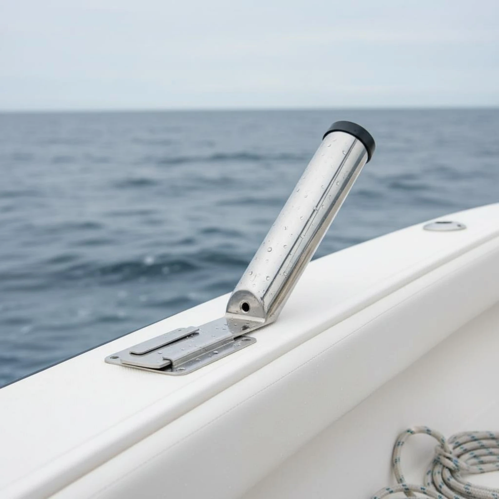 Boat Rod Holder Corrosion-Resistant Stainless Steel Rod Holder Boat Fishing Pole Mount Long-Lasting Marine Hardware Easy
Boat Rod Holder Corrosion-Resistant Stainless Steel Rod Holder Boat Fishing Pole Mount Long-Lasting Marine Hardware Easy