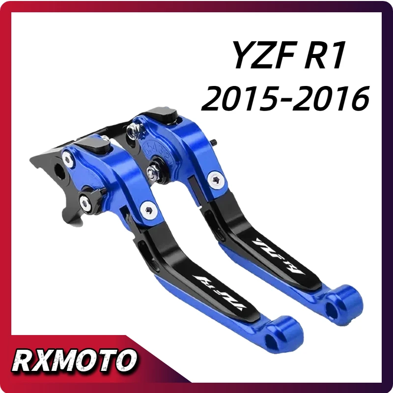 For Yamaha YZF R1 YZF-R1 2015-2016 CNC Clutch Lever Brake Lever Set Adjustable Folding Handle Levers Motorcycle Parts
For Yamaha YZF R1 YZF-R1 2015-2016 CNC Clutch Lever Brake Lever Set Adjustable Folding Handle Levers Motorcycle Parts