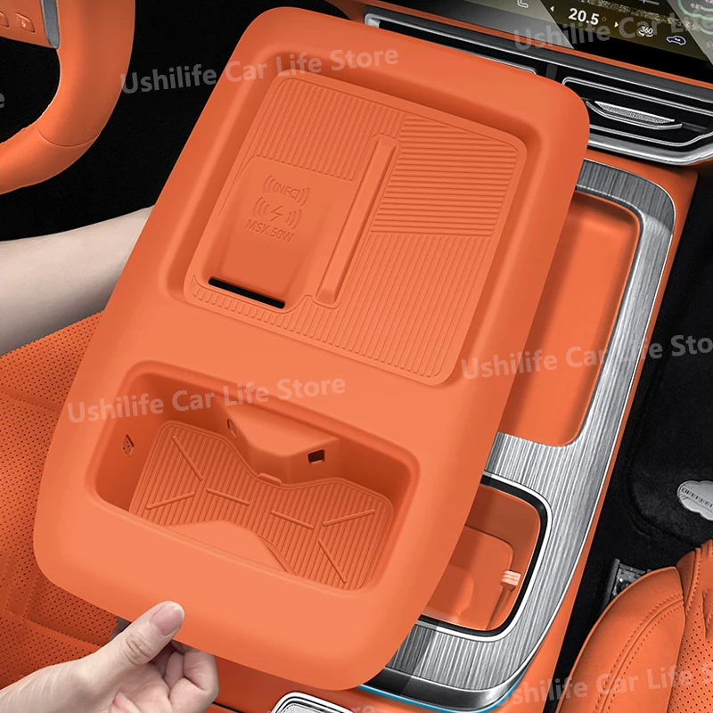 For Changan S09 2025 Car Wireless Charging Silicone Mat All-inclusive Centre Panel Coaster Non-slip Modification Accessories
For Changan S09 2025 Car Wireless Charging Silicone Mat All-inclusive Centre Panel Coaster Non-slip Modification Accessories