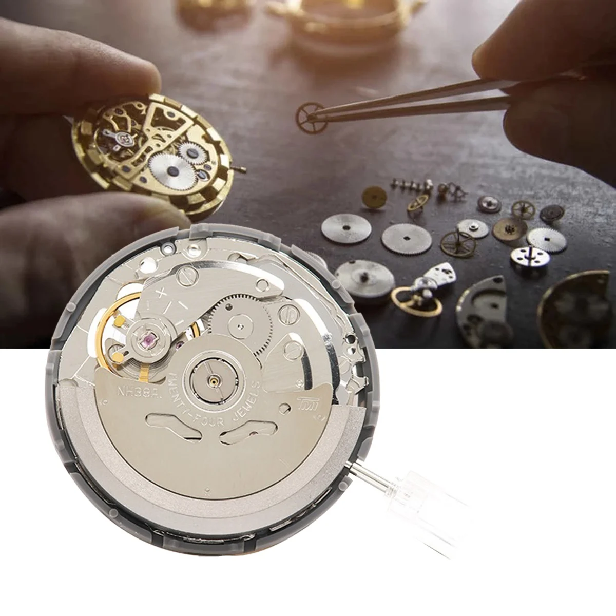 NH38/NH38A Movement Watch Accessories Automatic Chain Up Movement High-Precision Automatic Mechanical Watch Movement
NH38/NH38A Movement Watch Accessories Automatic Chain Up Movement High-Precision Automatic Mechanical Watch Movement