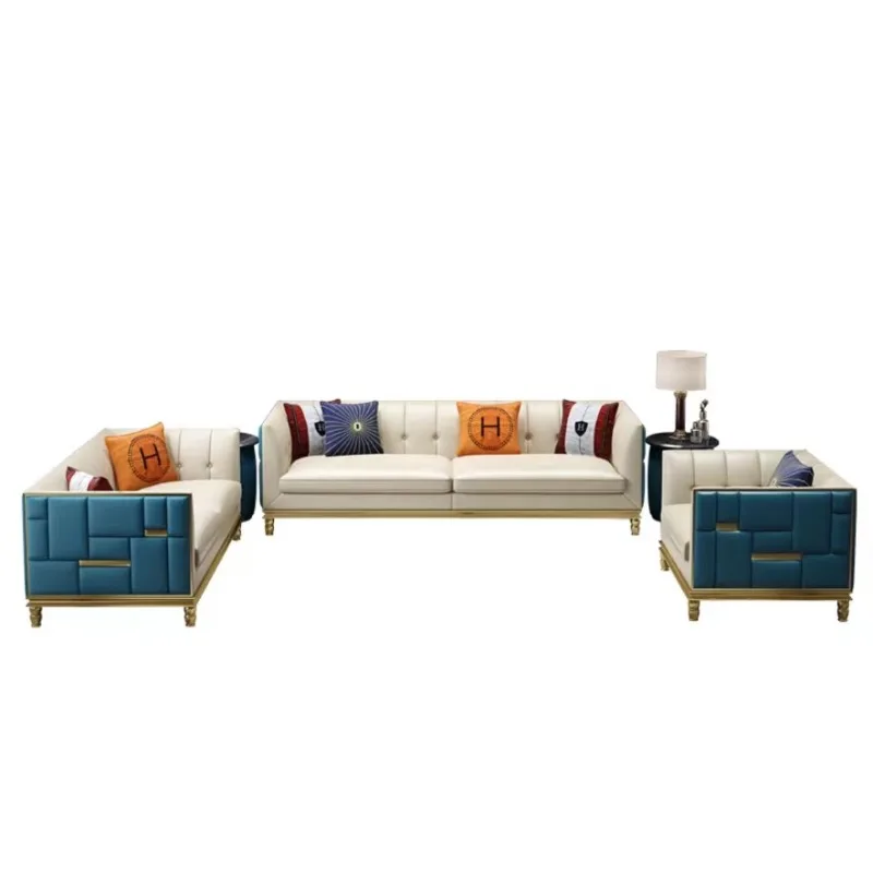 Light luxury minimalist leather modern living room sofa three-person four-person combination sofa
Light luxury minimalist leather modern living room sofa three-person four-person combination sofa