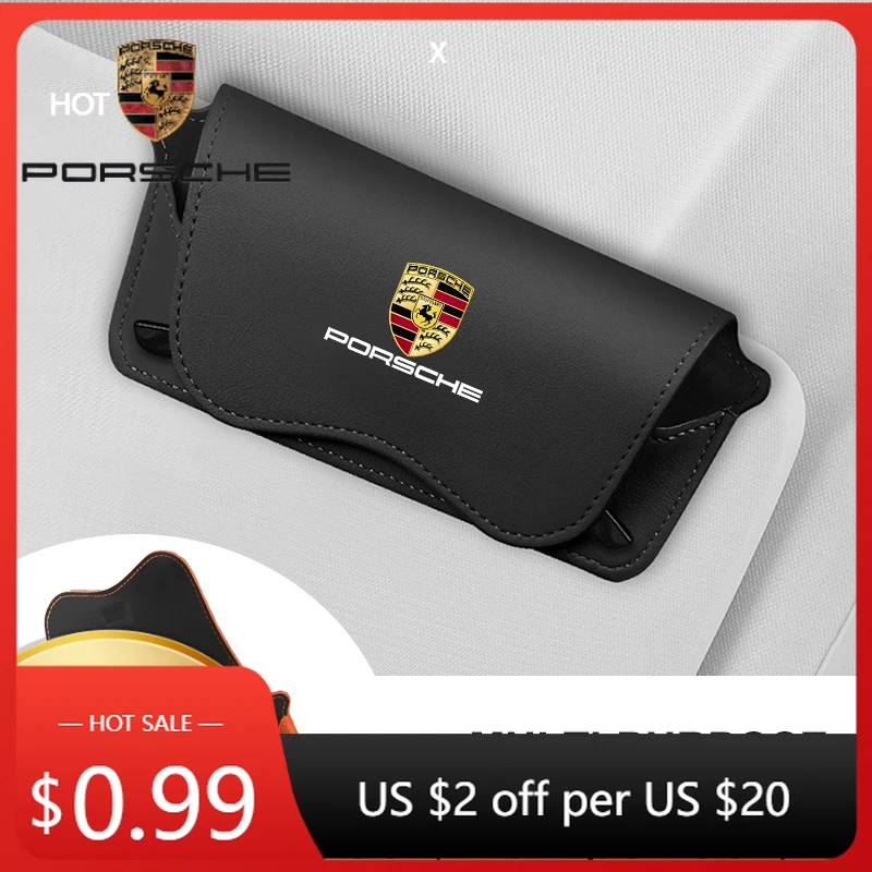 Car Sticker For Porsche Cayman Cayenne 911 Macan Car Sun Visor Glasses Clip Sunglasses Storage Case for Porsche Panamera Taycan
Car Sticker For Porsche Cayman Cayenne 911 Macan Car Sun Visor Glasses Clip Sunglasses Storage Case for Porsche Panamera Taycan