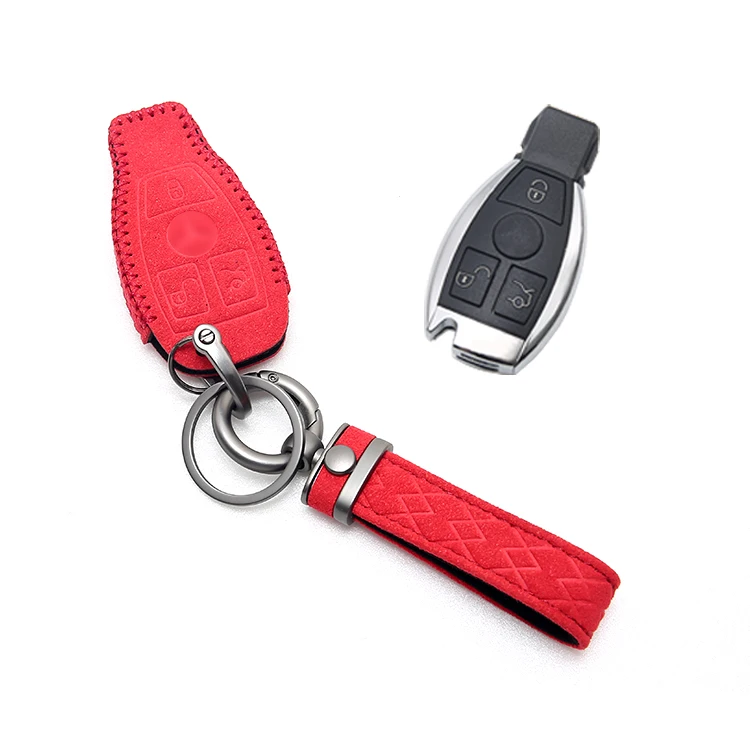 2PC Microfiber Pour Color Key Case Car Key Cover Protective Key Chains Car Accessories For Mercedes Benz 3-button
2PC Microfiber Pour Color Key Case Car Key Cover Protective Key Chains Car Accessories For Mercedes Benz 3-button