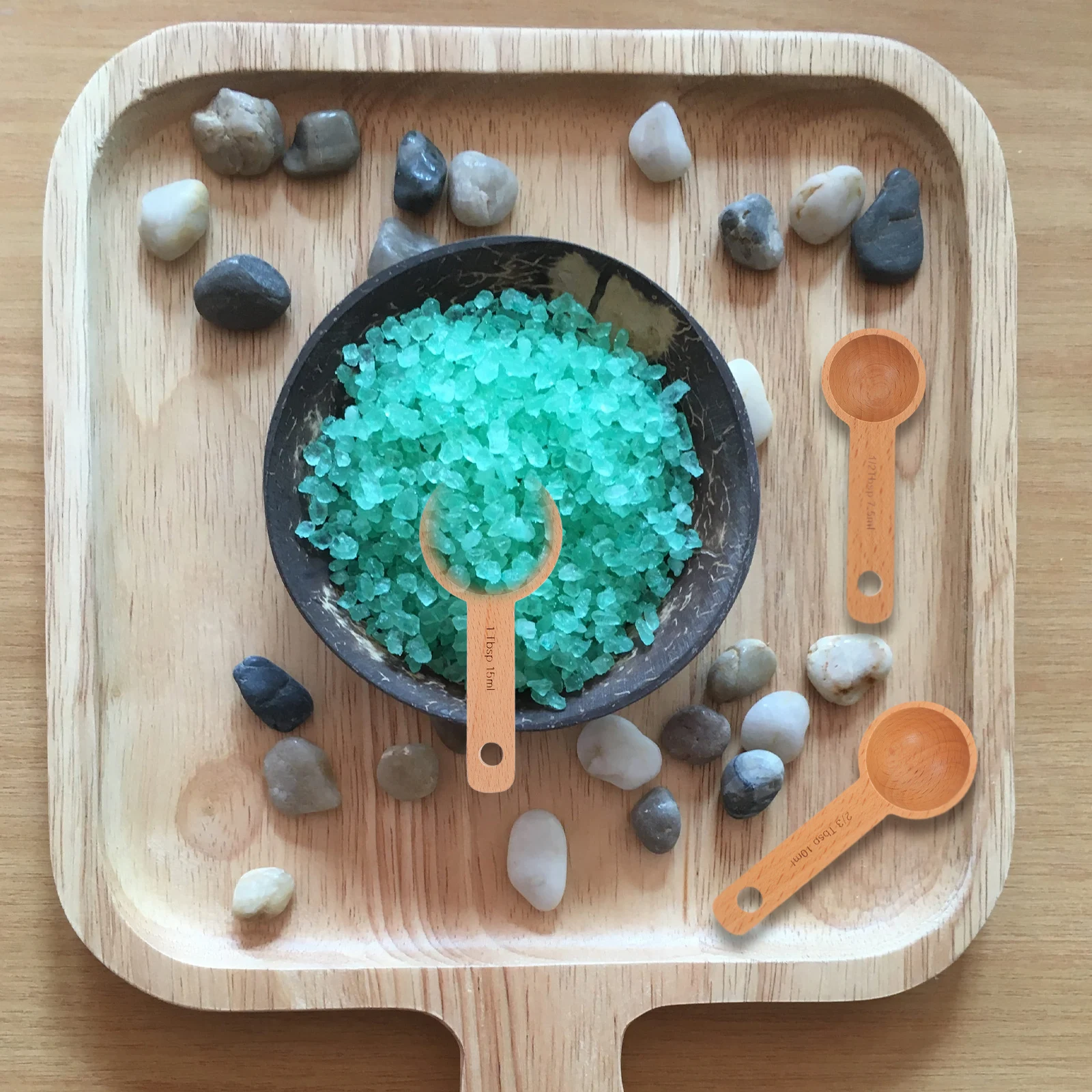 3pcs Wooden Measuring Scoop Set Birch Wood Coffee Scoop For Ground Coffee Tea Sugar Spice Milk Powder Baking Cooking Kitchen
3pcs Wooden Measuring Scoop Set Birch Wood Coffee Scoop For Ground Coffee Tea Sugar Spice Milk Powder Baking Cooking Kitchen