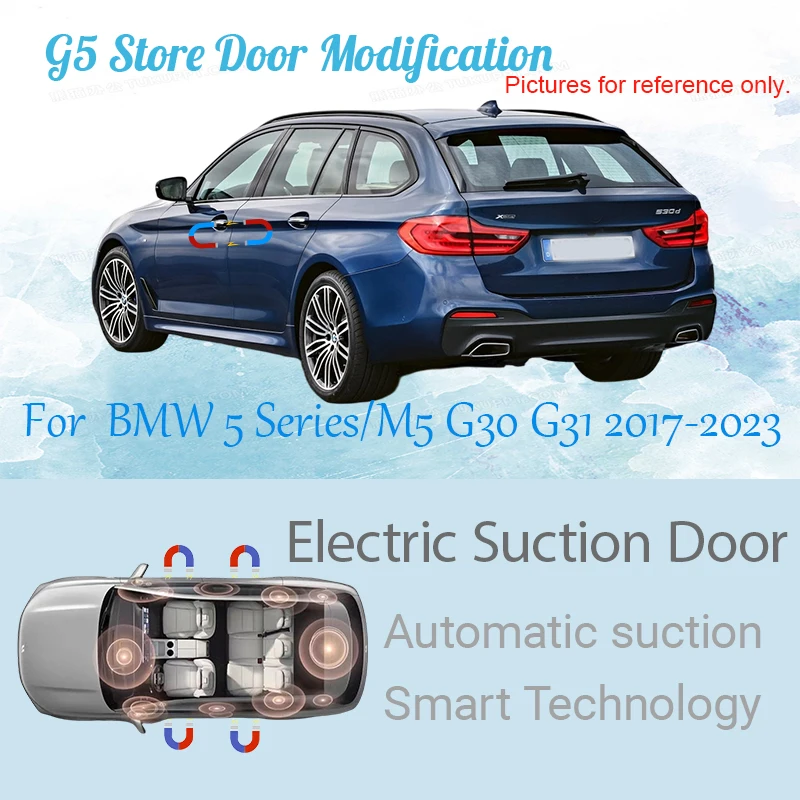 For BMW 5 Series/M5 G30 G31 2017-2023 Car Electric Suction Door Power-assisted Closing Door Soft-close Function
For BMW 5 Series/M5 G30 G31 2017-2023 Car Electric Suction Door Power-assisted Closing Door Soft-close Function