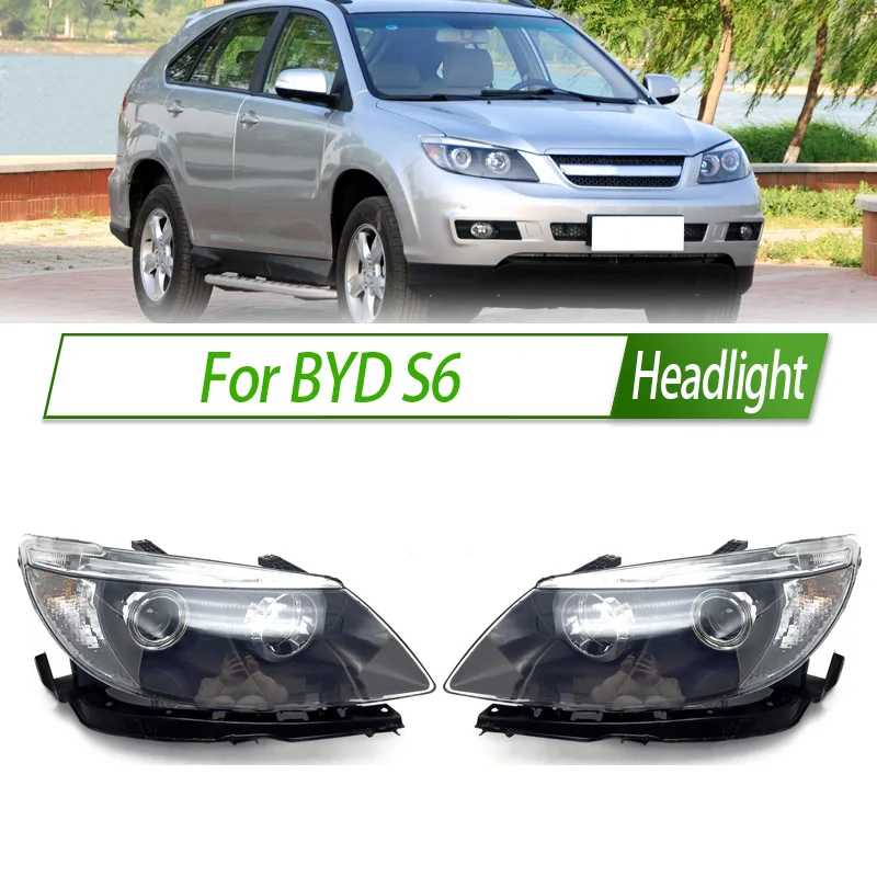 For BYD S6 Halogen Headlight Assembly OEM Style Front Headlamp Bulb Socket Plug & Play Replacement
For BYD S6 Halogen Headlight Assembly OEM Style Front Headlamp Bulb Socket Plug & Play Replacement