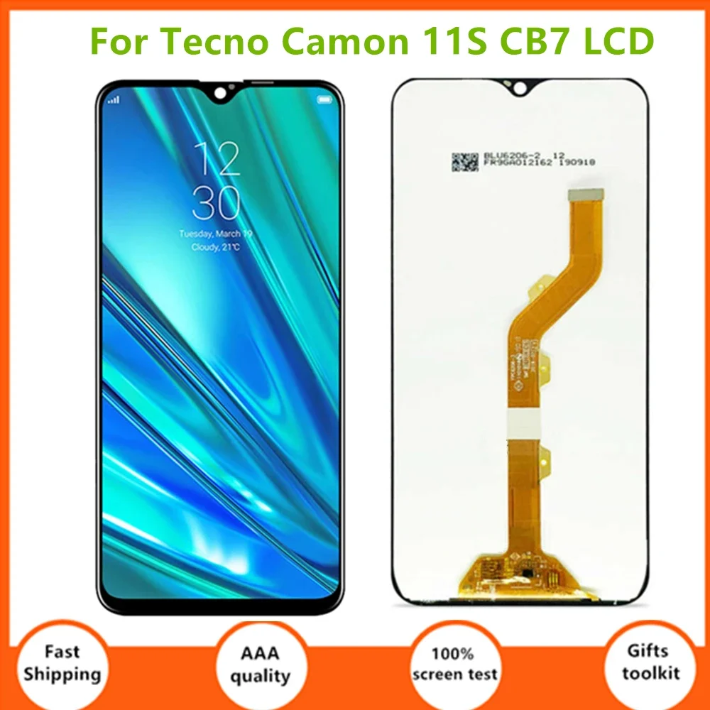 6.2 in For Tecno Camon 11S LCD Screen and Touch Panel Glass Digitizer Assembly, Full CB7,
6.2 in For Tecno Camon 11S LCD Screen and Touch Panel Glass Digitizer Assembly, Full CB7,