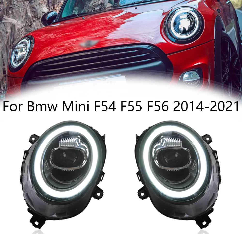 Автомобильные фары для BMW Mini Cooper 14-21 F56 F55 F54, светодиодные фары в сборе, светодиодные фары, проектор, дневные ходовые огни, автомобильные аксессуары
Автомобильные фары для BMW Mini Cooper 14-21 F56 F55 F54, светодиодные фары в сборе, светодиодные фары, проектор, дневные ходовые огни, автомобильные аксессуары