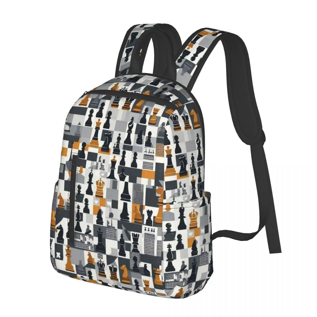 Cartoon Chess Pattern Student Backpack School Bag Hiking Travel Daypack for Men Women Bookbag Shoulder Bags
Cartoon Chess Pattern Student Backpack School Bag Hiking Travel Daypack for Men Women Bookbag Shoulder Bags