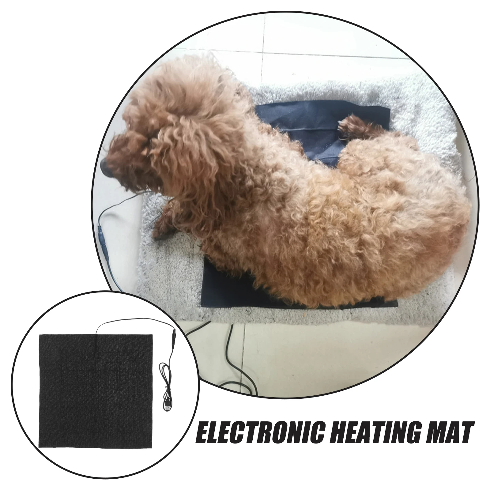 Pet Heating Mat USB Electric Heated Pad Portable Warming Mat Reptile Heating Accessory Heated Pad USB Pet Cushion
Pet Heating Mat USB Electric Heated Pad Portable Warming Mat Reptile Heating Accessory Heated Pad USB Pet Cushion
