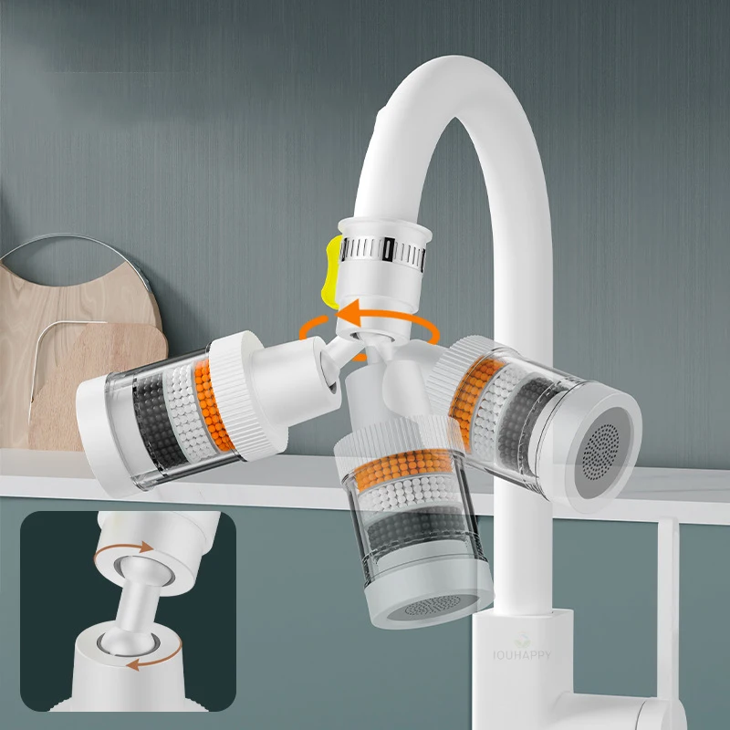 Фильтр для крана воды, мини-фильтр для очистки воды, фильтрация 360° ° Угольный фильтр с вращающимся картриджем для смесителя для кухонной мойки
Фильтр для крана воды, мини-фильтр для очистки воды, фильтрация 360° ° Угольный фильтр с вращающимся картриджем для смесителя для кухонной мойки