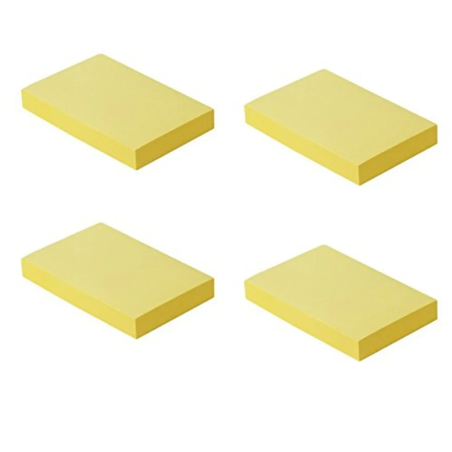 Sticky Notes, 3"x 2" Self-Stick Notes Pads, Easy to Post for Office, School, Home, 4 Pads/Pack, 100 Sheets/Pad, Total 400 Sheet
Sticky Notes, 3"x 2" Self-Stick Notes Pads, Easy to Post for Office, School, Home, 4 Pads/Pack, 100 Sheets/Pad, Total 400 Sheet