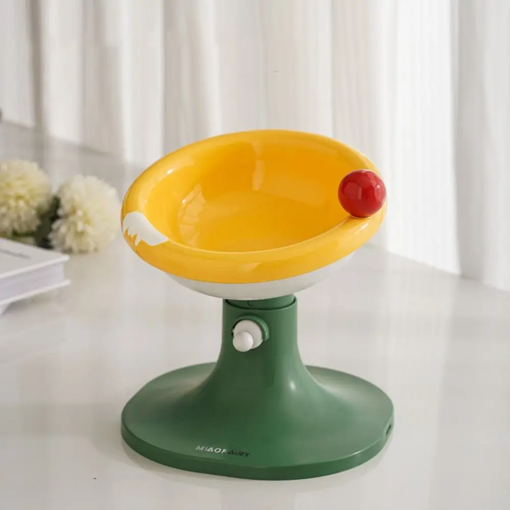 Ceramic Cat Bowl Height Adjustable Cute Pet High Foot Bowl Slanted Mouth Anti Tipping Dog Food Feeding Basin Neck Protection
Ceramic Cat Bowl Height Adjustable Cute Pet High Foot Bowl Slanted Mouth Anti Tipping Dog Food Feeding Basin Neck Protection