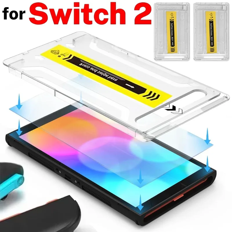 2/1PACK Easy Installation Screen Protector for Nintendo Switch 2 Game Console Protector Anti-Scratch Screen Films for Switch 2
2/1PACK Easy Installation Screen Protector for Nintendo Switch 2 Game Console Protector Anti-Scratch Screen Films for Switch 2