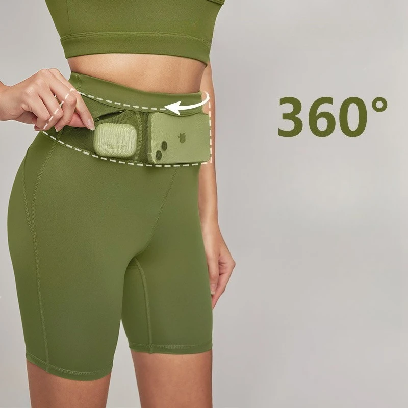 360° Wrap-around Waist Bag for Women, High-Capacity Fitness Running Belt with Phone Pocket Olive Green Sport Waist Pack
360° Wrap-around Waist Bag for Women, High-Capacity Fitness Running Belt with Phone Pocket Olive Green Sport Waist Pack