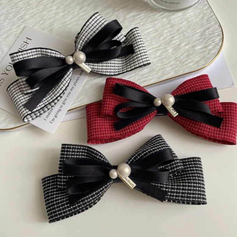 Korean Fabric Bow Hair Clips for Women Girls Ponytail Holder Barrette Elegant Hairpins Fashion Headwear Hair Accessories
Korean Fabric Bow Hair Clips for Women Girls Ponytail Holder Barrette Elegant Hairpins Fashion Headwear Hair Accessories