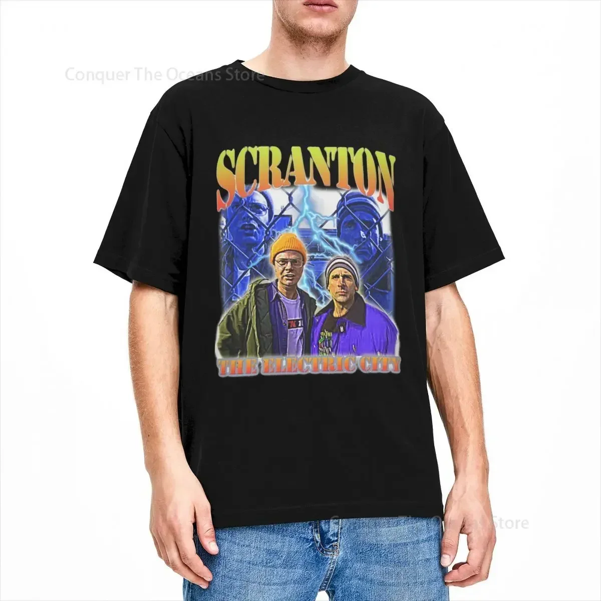Мужская футболка с рисунком офис, ТВ Show, футболка Scranton The Electric City, футболка Dunder Mifflin
Мужская футболка с рисунком офис, ТВ Show, футболка Scranton The Electric City, футболка Dunder Mifflin