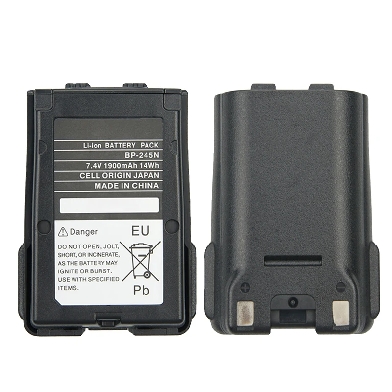 1900mAh BP-245N Walkie Talkie Li-ion Battery for Icom IC-M71 IC-M72 IC-M73 IC-M73Plus ICM71 ICM72 ICM73 Two Way Radios BP-245H
1900mAh BP-245N Walkie Talkie Li-ion Battery for Icom IC-M71 IC-M72 IC-M73 IC-M73Plus ICM71 ICM72 ICM73 Two Way Radios BP-245H