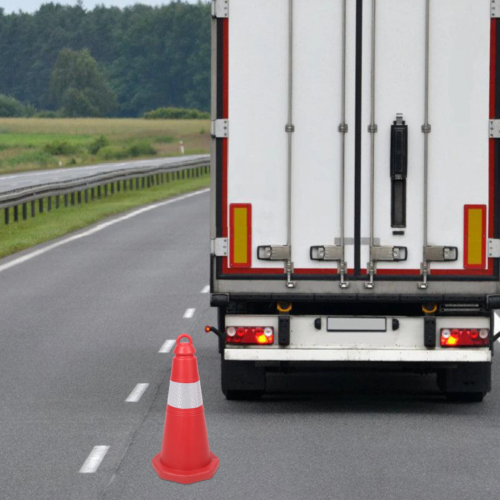 Rubber Road Cone Outdoor Traffic Cones Plastic Training Caution Large Reflective Safety Construction
Rubber Road Cone Outdoor Traffic Cones Plastic Training Caution Large Reflective Safety Construction
