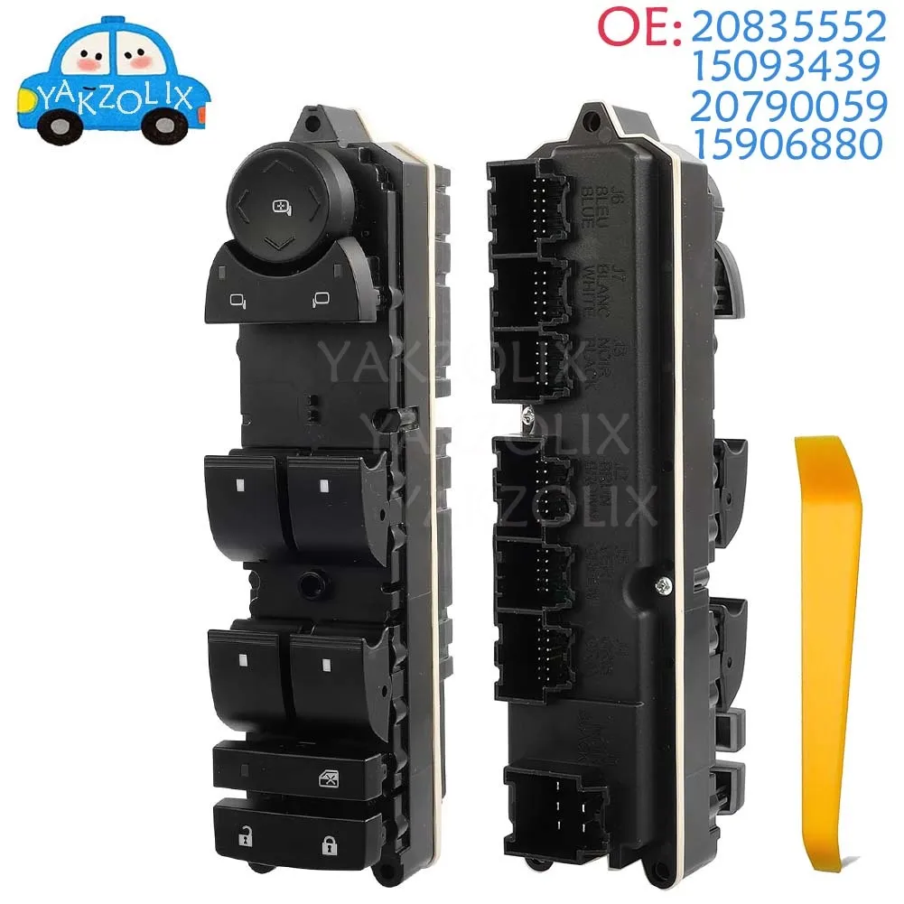 For Chevrolet Avalanche Silverado Suburban GMC Yukon Sierra Cadillac Escalade Master Driver Side Window Door Power Switch Button
For Chevrolet Avalanche Silverado Suburban GMC Yukon Sierra Cadillac Escalade Master Driver Side Window Door Power Switch Button