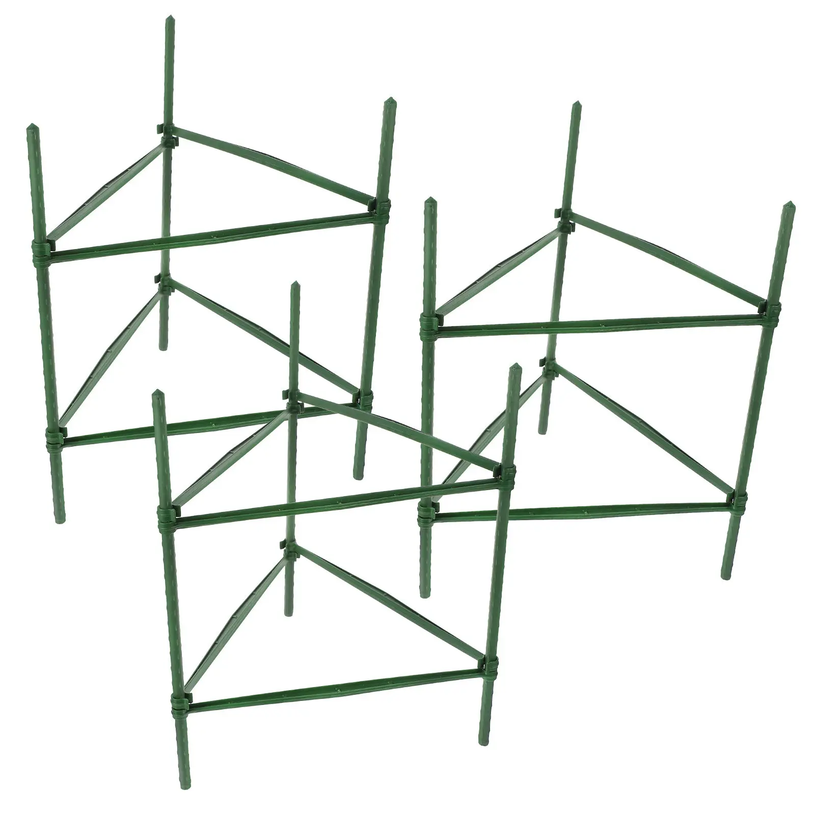 3Sets Garden Plant Support Rack Steel Plastic Plant Trellis for Vertical Climbing Plants Tomato Cage Vegetable Trellis Garden
3Sets Garden Plant Support Rack Steel Plastic Plant Trellis for Vertical Climbing Plants Tomato Cage Vegetable Trellis Garden