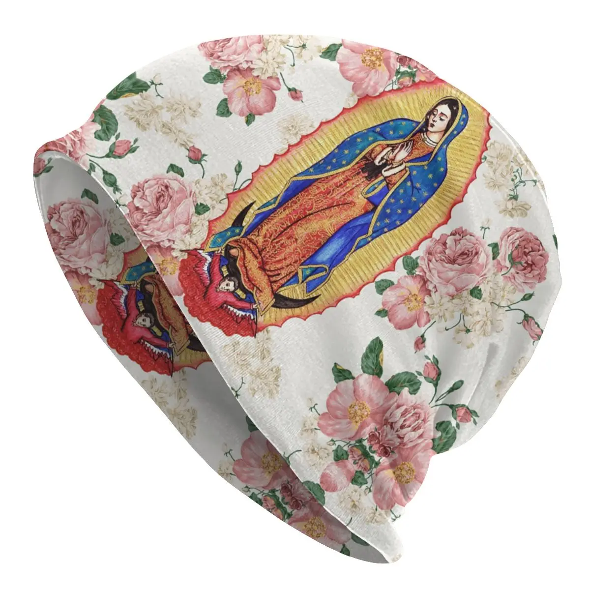 Virgin Of Guadalupe Beanies Caps Unisex Fashion Winter Warm Knitting Hat Adult Mexico Catholic Virgin Mary Bonnet Hats
Virgin Of Guadalupe Beanies Caps Unisex Fashion Winter Warm Knitting Hat Adult Mexico Catholic Virgin Mary Bonnet Hats