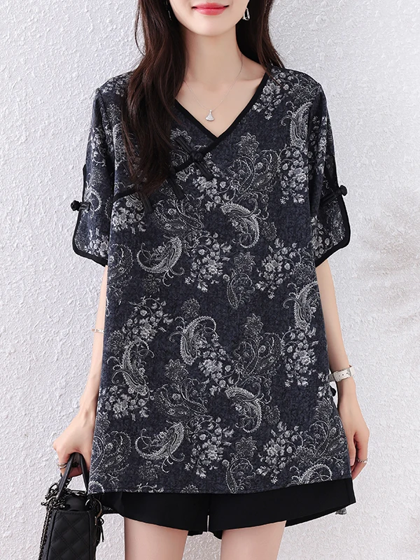 Fashionable Loose Style Fat Ladies Shirt Elegant Top Chinese Style Summer New Arrival Trendy Small Shirt for Women Polyester ...
Fashionable Loose Style Fat Ladies Shirt Elegant Top Chinese Style Summer New Arrival Trendy Small Shirt for Women Polyester ...