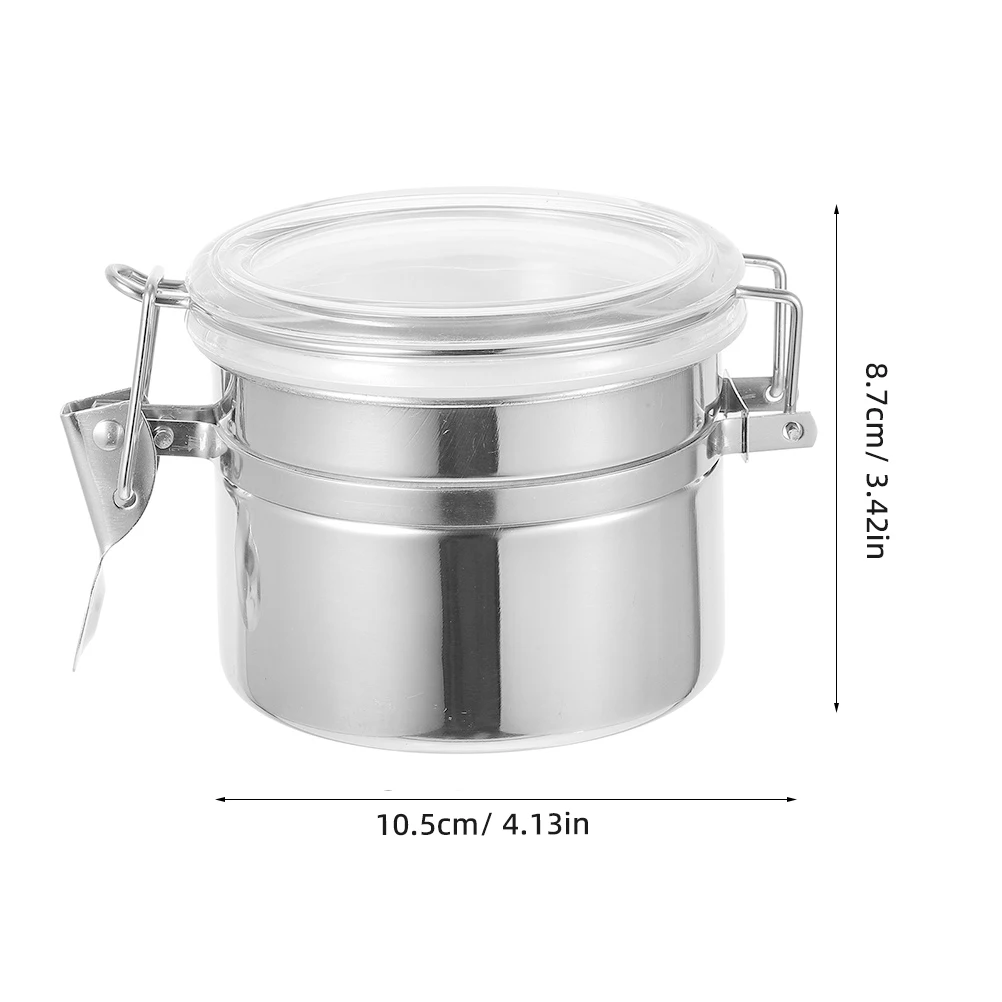 Airtight Food Storage Containers Stainless Steel Jars Coffee Tea Canister Sealed Kitchen Storage Dry Wet Snacks Leaf Bean Tin
Airtight Food Storage Containers Stainless Steel Jars Coffee Tea Canister Sealed Kitchen Storage Dry Wet Snacks Leaf Bean Tin