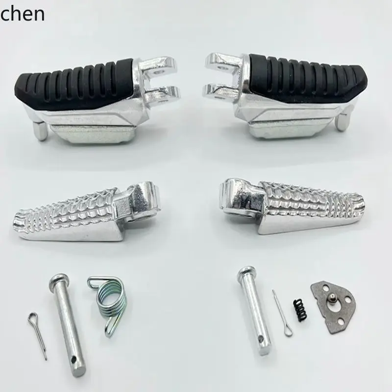 ZML Compatible GSX250R-ADL250 Front and Rear Left and Right Footrest Foot Pegs GSX250 Footrest Pedal Plate Leather
ZML Compatible GSX250R-ADL250 Front and Rear Left and Right Footrest Foot Pegs GSX250 Footrest Pedal Plate Leather