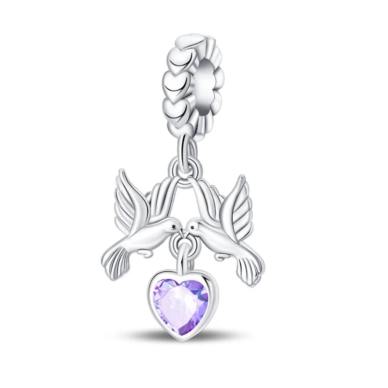 925 Sterling Silver Dove Of Peace Charms Pendant For Women Fit Original Bracelet DIY Birthday Party Jewelry Gifts
925 Sterling Silver Dove Of Peace Charms Pendant For Women Fit Original Bracelet DIY Birthday Party Jewelry Gifts