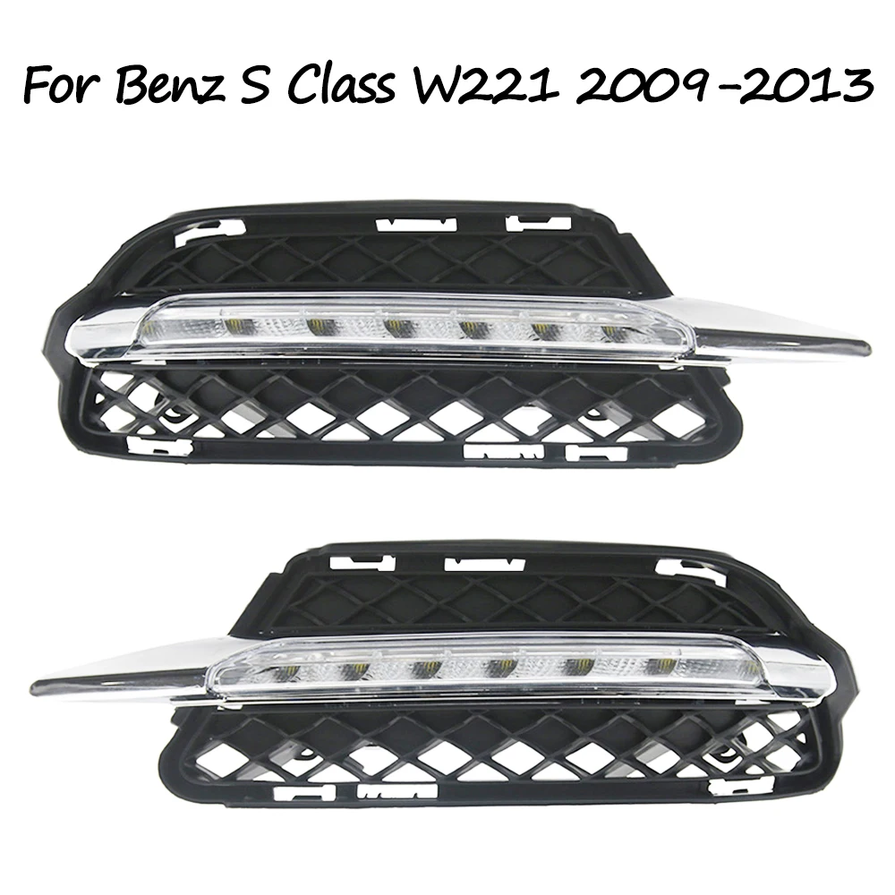 For Benz S Class W221 Standard 2009 2010 2011 2012 2013 Daytime Running Light And Grille Front Bumper Anti Fog Light A2218201756
For Benz S Class W221 Standard 2009 2010 2011 2012 2013 Daytime Running Light And Grille Front Bumper Anti Fog Light A2218201756
