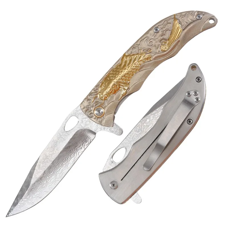 Складной карманный нож для выживания на открытом воздухе, тактический охотничий нож для сбора дамасских лезвий, портативный универсальный фруктовый инструмент EDC, ножи
Складной карманный нож для выживания на открытом воздухе, тактический охотничий нож для сбора дамасских лезвий, портативный универсальный фруктовый инструмент EDC, ножи